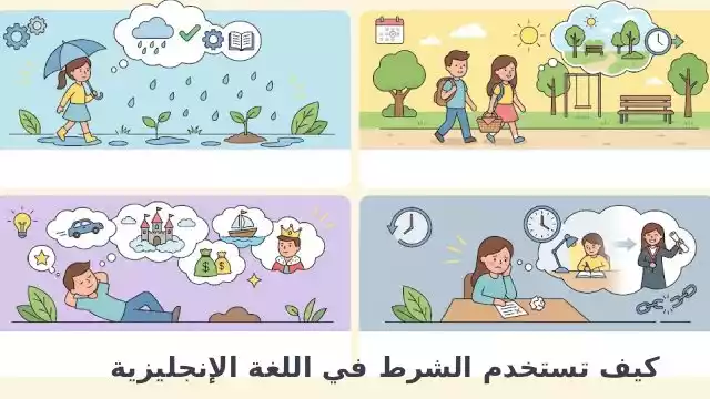 شرح قواعد الشرط في اللغة الإنجليزية If Clauses بالكامل